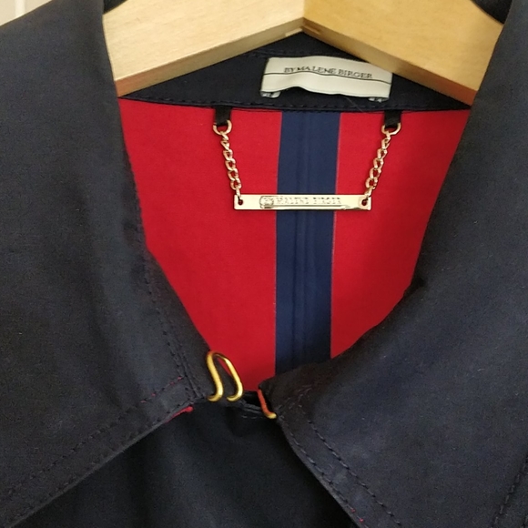 By Malene Birger Navy Trench, Size 44 - Picture 3 of 10
